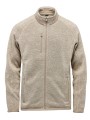 STORMTECH Men´s Avalanche F/Z Fleece Jacket oatmeal heather personnalisable