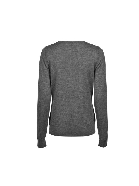 TEE JAYS WOMENS CREW NECK gris chiné personnalisable