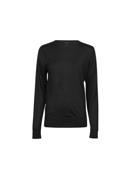 TEE JAYS WOMENS CREW NECK noir personnalisable