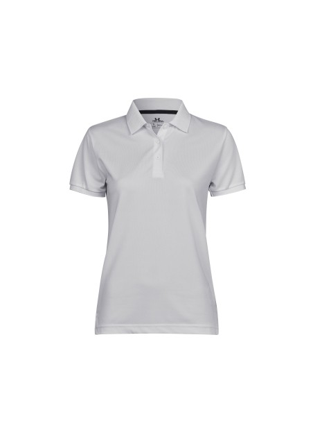 TEE JAYS WOMENS CLUB POLO blanc personnalisable