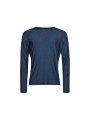 TEE JAYS LONG SLEEVE COOLDRY TEE navy melange personnalisable