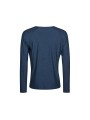 TEE JAYS LONG SLEEVE COOLDRY TEE navy melange personnalisable
