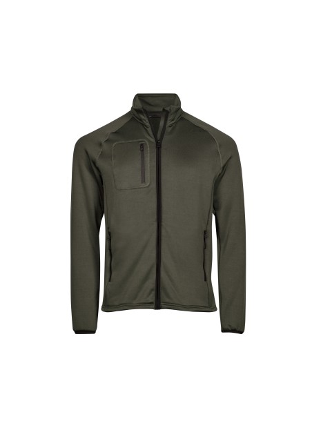 TEE JAYS STRETCH FLEECE deep green personnalisable