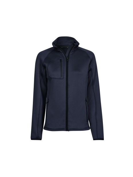 TEE JAYS WOMENS STRETCH FLEECE bleu marine personnalisable