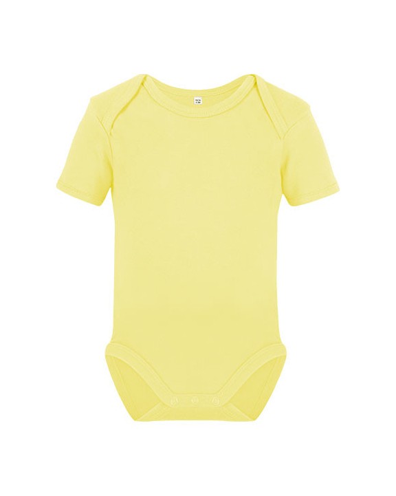 Article bébé personnalisable LINK KIDS WEAR Organic Baby Bodysuit Short Sleeve Bailey 01