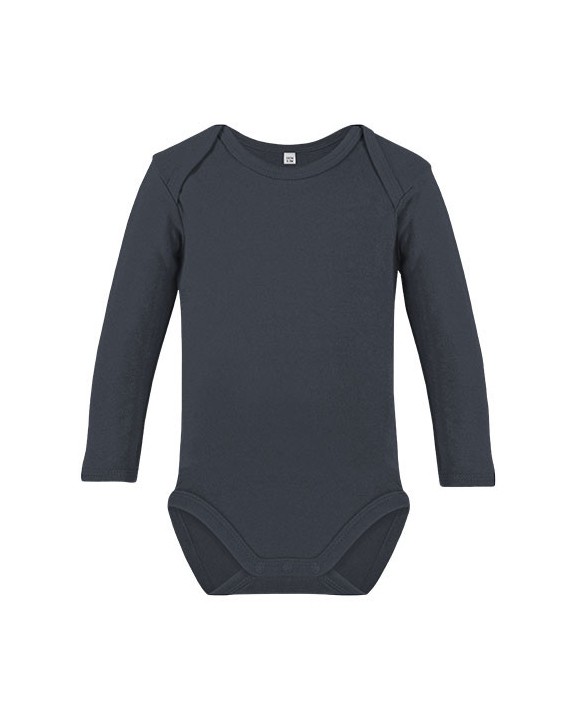 Article bébé personnalisable LINK KIDS WEAR Organic Baby Bodysuit Long Sleeve Bailey 02