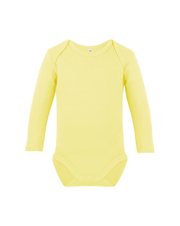 Article bébé personnalisable LINK KIDS WEAR Organic Baby Bodysuit Long Sleeve Bailey 02