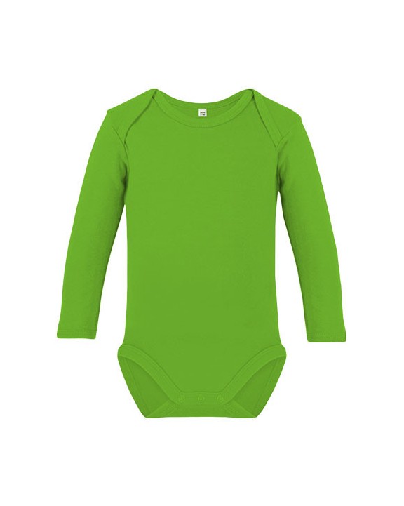 Baby artikel LINK KIDS WEAR Organic Baby Bodysuit Long Sleeve Bailey 02 voor bedrukking &amp; borduring