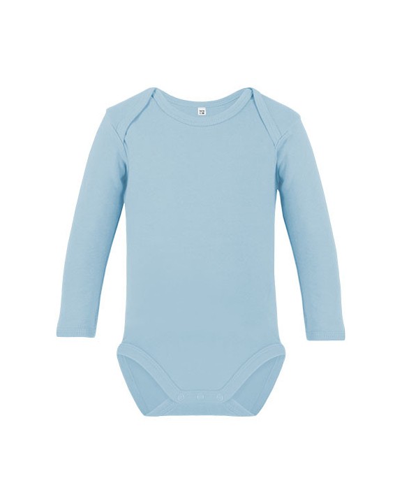 Article bébé personnalisable LINK KIDS WEAR Organic Baby Bodysuit Long Sleeve Bailey 02