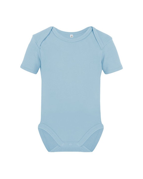 Article bébé personnalisable LINK KIDS WEAR Organic Baby Bodysuit Short Sleeve Rebel 01