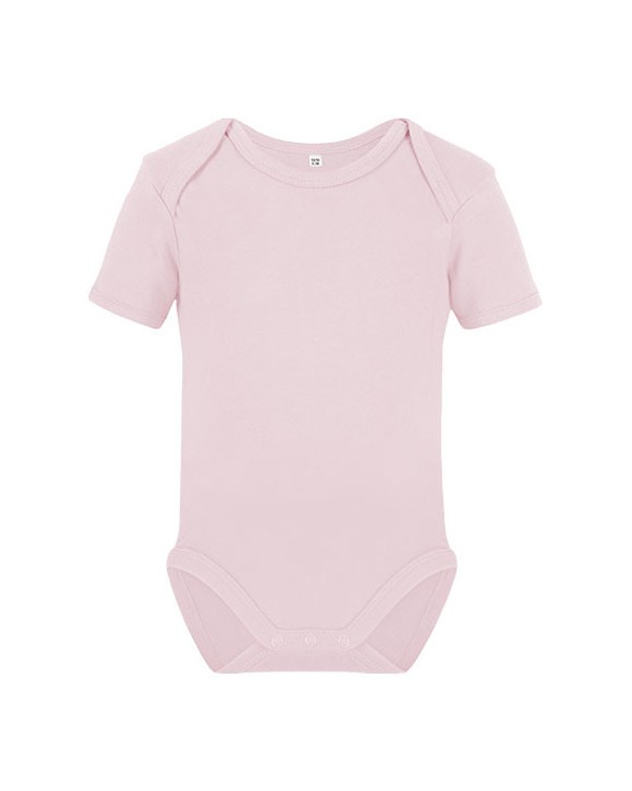 Article bébé personnalisable LINK KIDS WEAR Organic Baby Bodysuit Short Sleeve Rebel 01