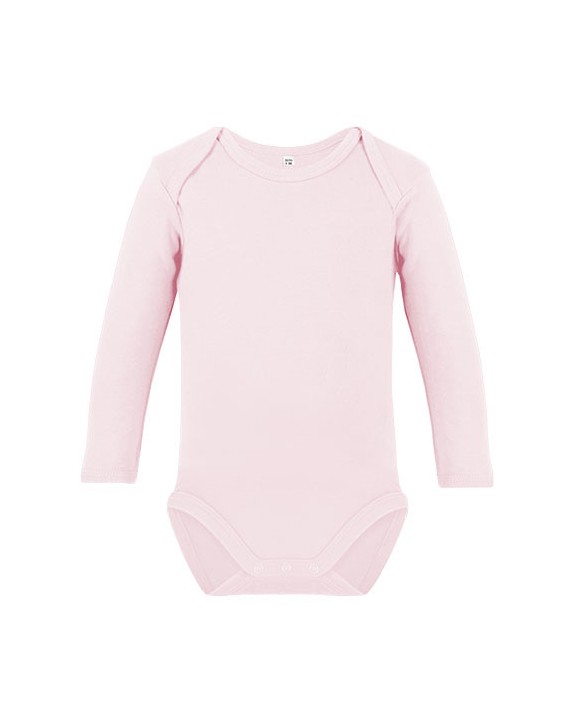 Article bébé personnalisable LINK KIDS WEAR Organic Baby Bodysuit Long Sleeve Rebel 02