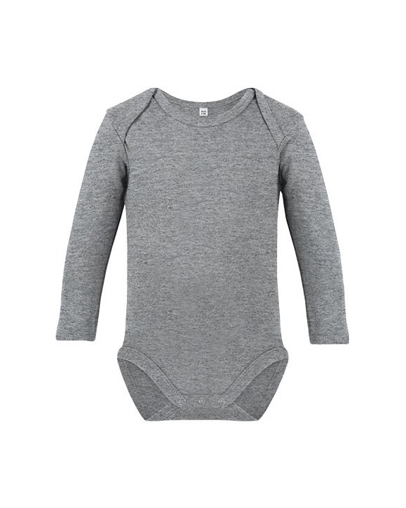 Article bébé personnalisable LINK KIDS WEAR Organic Baby Bodysuit Long Sleeve Rebel 02