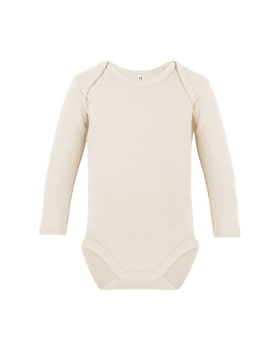 Article bébé personnalisable LINK KIDS WEAR Organic Baby Bodysuit Long Sleeve Rebel 02