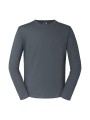 RUSSELL T-shirt Classique manches longues gris convoi personnalisable