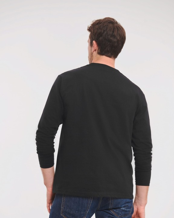 RUSSELL T-Shirt Klassik mit langen Ärmeln T-Shirt personalisierbar