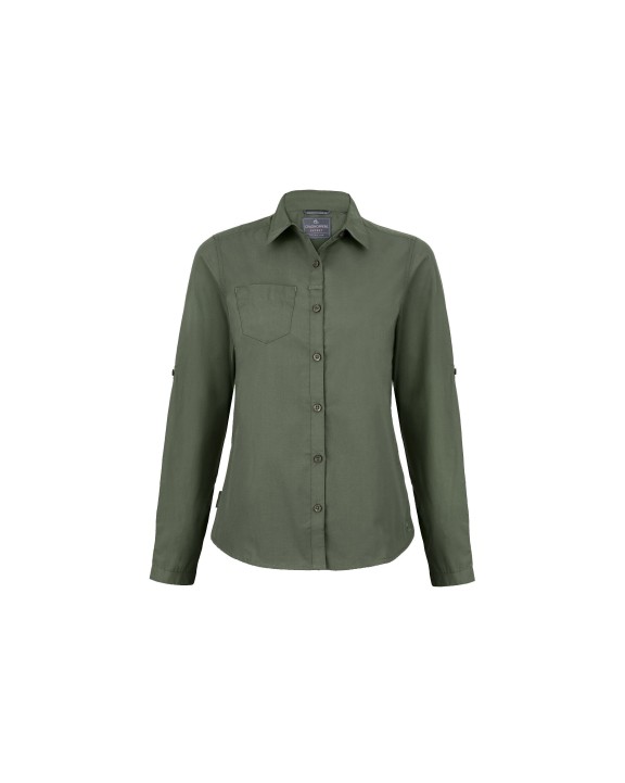 Chemise personnalisable CRAGHOPPERS EXPERT EXPERT WOMENS KIWI LONG SLEEVED SHIRT