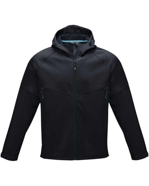 ELEVATE Coltan Softshelljacke aus recyceltem Material für Herren Softshell personalisierbar