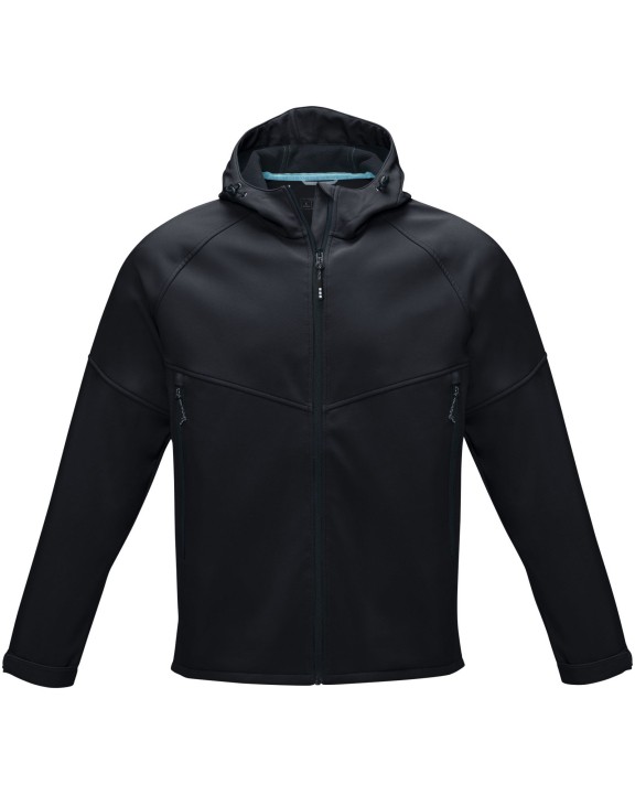 ELEVATE Coltan Softshelljacke aus recyceltem Material für Herren Softshell personalisierbar