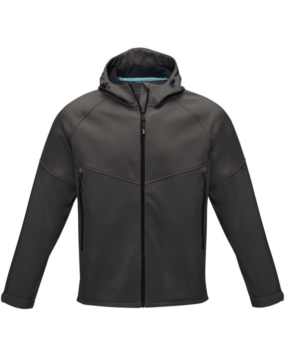 ELEVATE Coltan Softshelljacke aus recyceltem Material für Herren Softshell personalisierbar