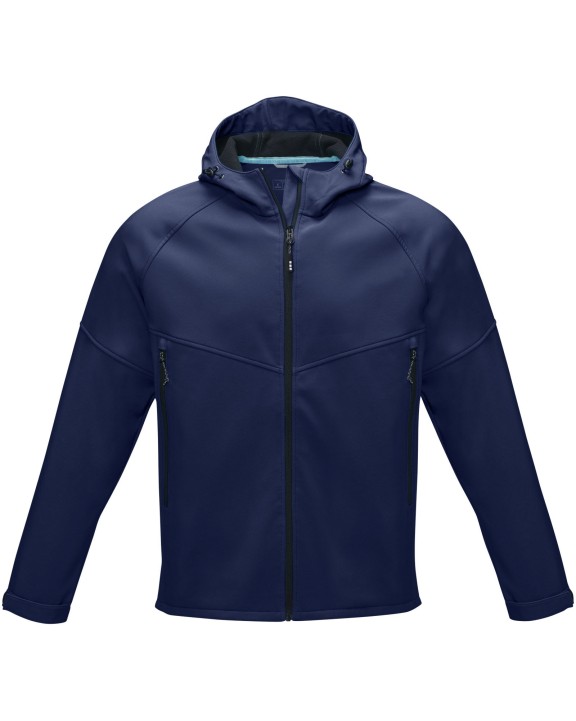 ELEVATE Coltan Softshelljacke aus recyceltem Material für Herren Softshell personalisierbar