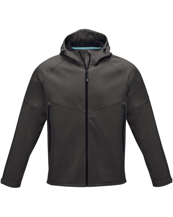 ELEVATE Coltan Softshelljacke aus recyceltem Material für Herren Softshell personalisierbar