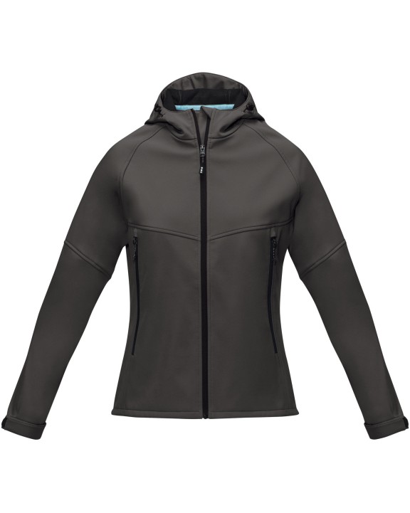 Softshell personnalisable ELEVATE Veste softshell recyclée femme Coltan
