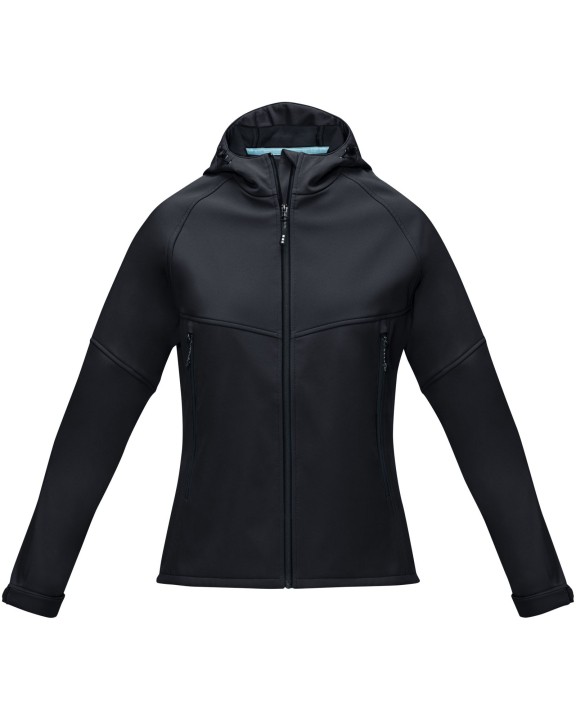 Softshell personnalisable ELEVATE Veste softshell recyclée femme Coltan