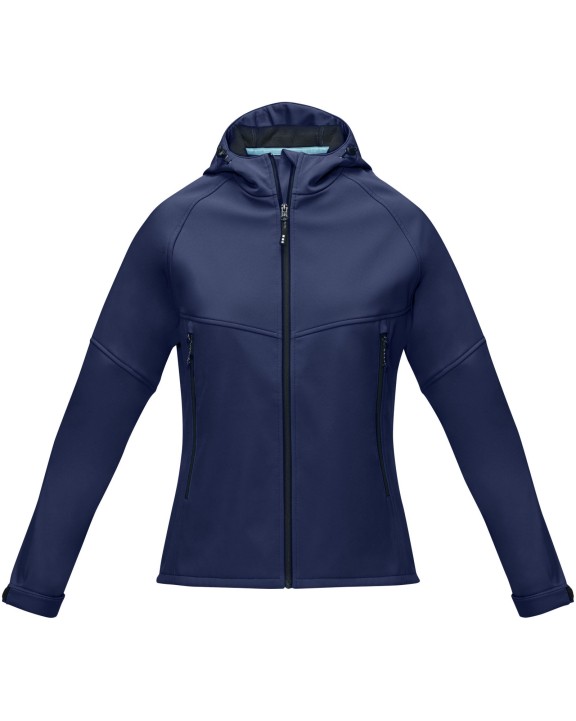 Softshell personnalisable ELEVATE Veste softshell recyclée femme Coltan
