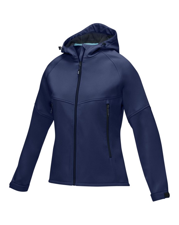 Softshell personnalisable ELEVATE Veste softshell recyclée femme Coltan
