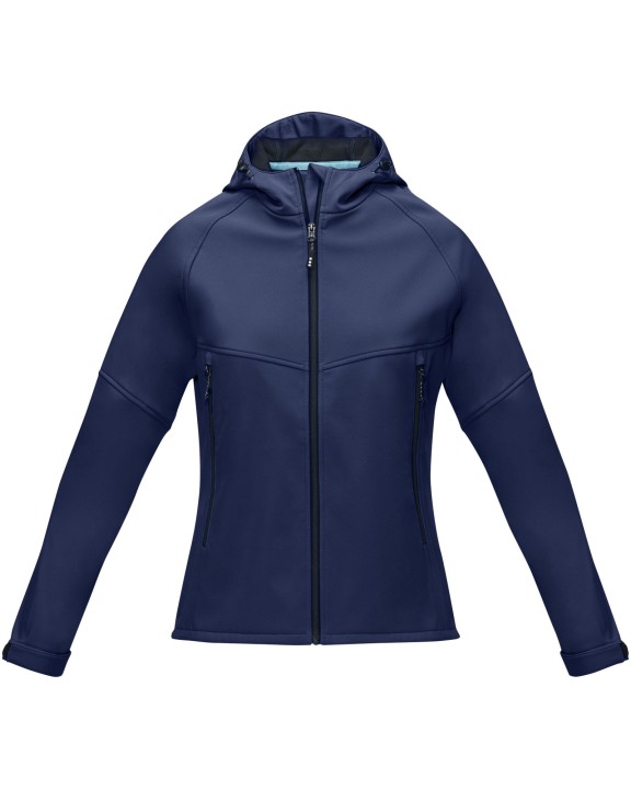 Softshell personnalisable ELEVATE Veste softshell recyclée femme Coltan