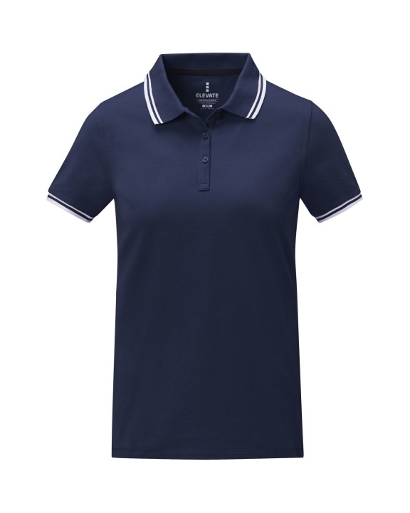 ELEVATE Amarago Polo mit abgesetztem Rand für Damen Poloshirt personalisierbar