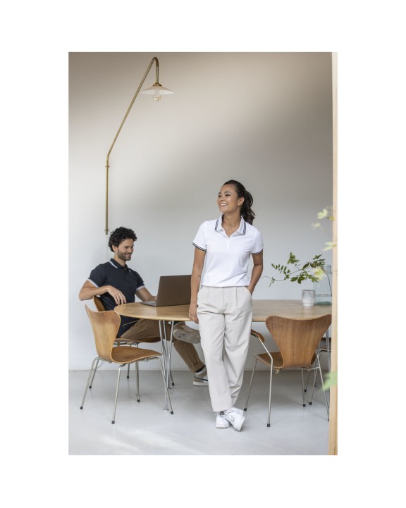 ELEVATE Amarago Polo mit abgesetztem Rand für Damen Poloshirt personalisierbar