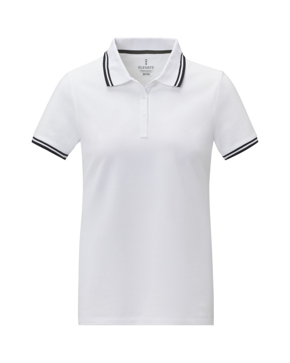 ELEVATE Amarago Polo mit abgesetztem Rand für Damen Poloshirt personalisierbar