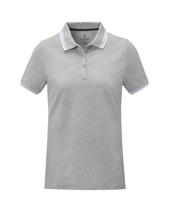 Polo personnalisable ELEVATE Polo Amarago tipping manches courtes femme