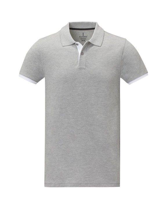 Polo personnalisable ELEVATE Polo Morgan manches courtes deux tons homme