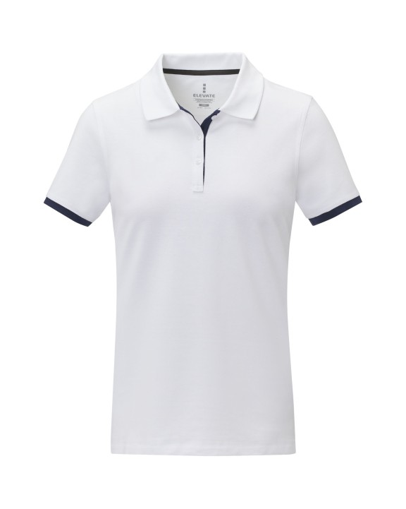 Poloshirt ELEVATE Morgan duotone damespolo met korte mouwen voor bedrukking &amp; borduring