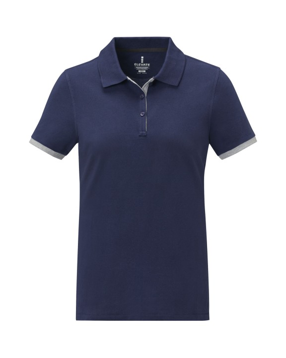 Poloshirt ELEVATE Morgan duotone damespolo met korte mouwen voor bedrukking &amp; borduring