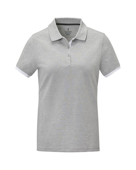 ELEVATE Morgan Polo für Damen, zweifarbig Poloshirt personalisierbar