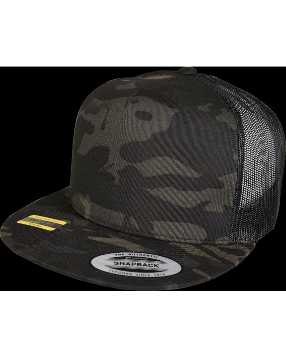 FLEXFIT Multicam-Trucker-Kappe Kappe personalisierbar