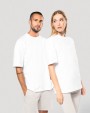T-shirt KARIBAN Oversized T-shirt korte mouwen uniseks voor bedrukking &amp; borduring