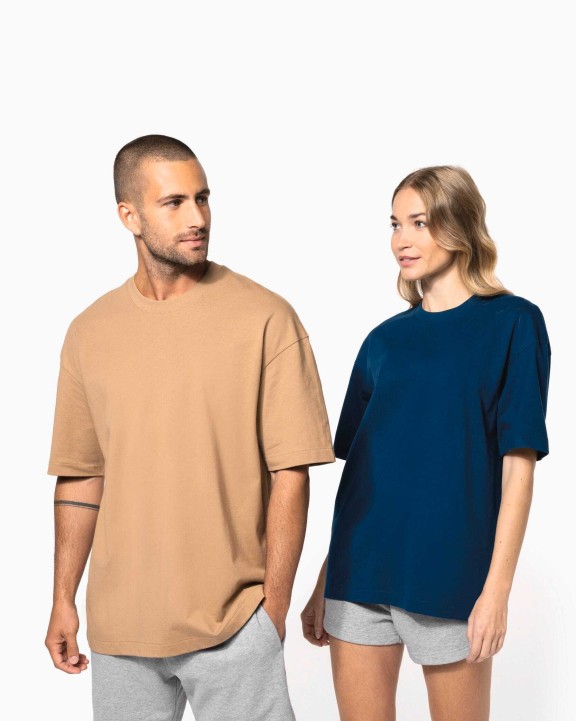 T-shirt personnalisable KARIBAN T-shirt unisexe oversize manches courtes