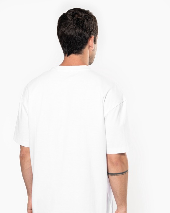 T-shirt KARIBAN Oversized T-shirt korte mouwen uniseks voor bedrukking &amp; borduring