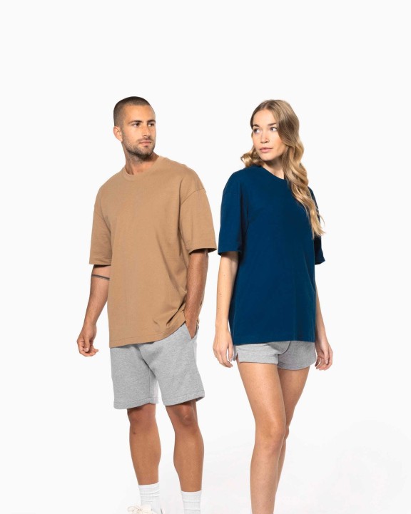 T-shirt personnalisable KARIBAN T-shirt unisexe oversize manches courtes