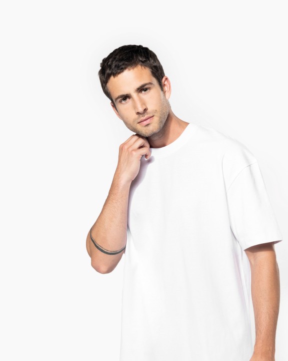 T-shirt KARIBAN Oversized T-shirt korte mouwen uniseks voor bedrukking &amp; borduring
