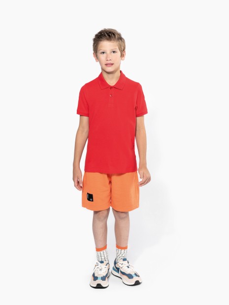 Polos à personnaliser KARIBAN Polo manches courtes enfant 