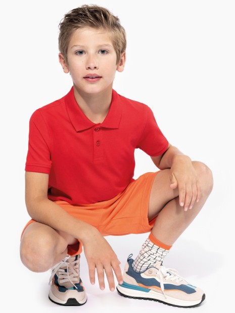 Polos à personnaliser KARIBAN Polo manches courtes enfant 