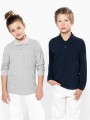 Polos à personnaliser KARIBAN Polo manches longues enfant 