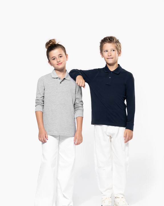 Polo personnalisable KARIBAN Polo manches longues enfant