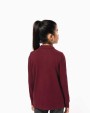 KARIBAN Polohemd mit langen Ärmeln für Kinder. Poloshirt personalisierbar